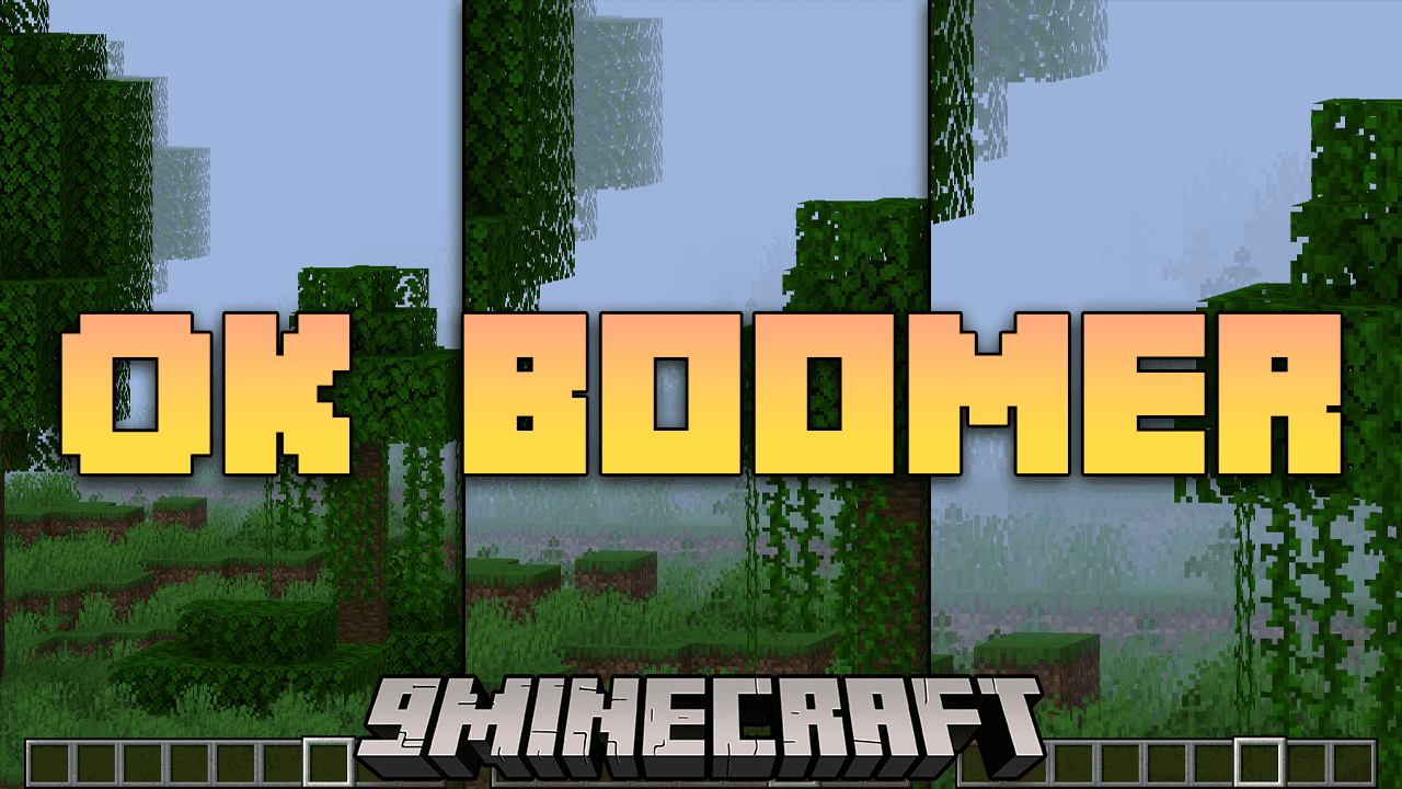 Ok Boomer Mod (1.20.4, 1.19.4) - Zooming into Adventure 1