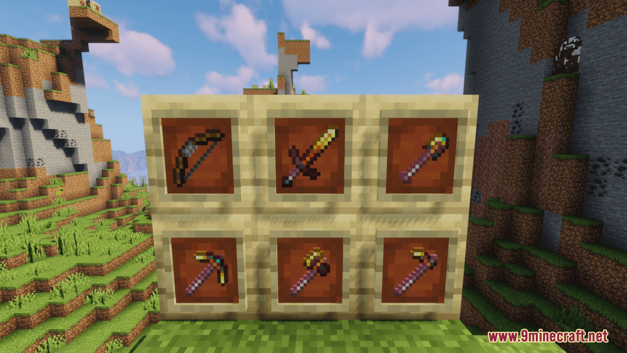 Overcomplicated Netherite Tools Resource Pack (1.20.6, 1.20.1) - Texture Pack 6