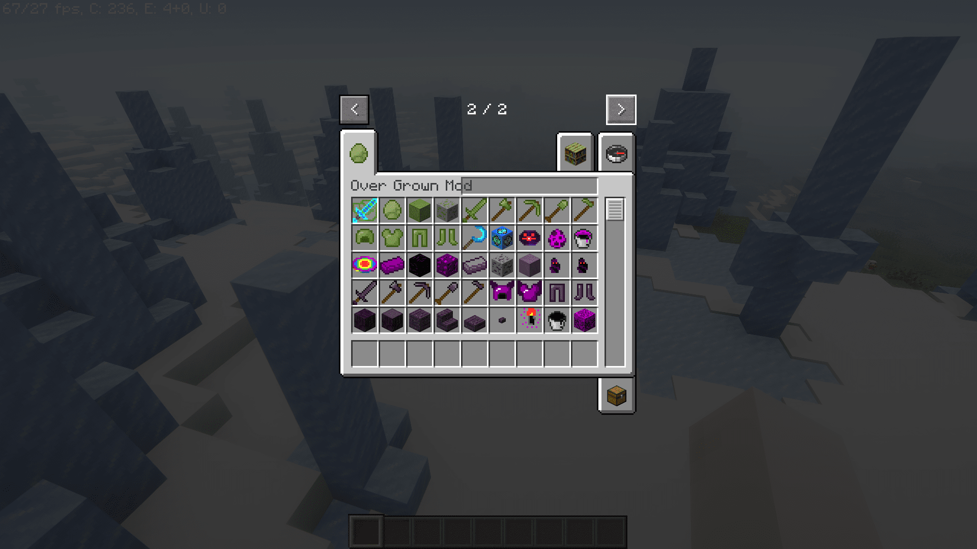 Overgrown and Void Dimensions Mod (1.20.4, 1.19.4) - New Mobs, Items and Dimensions 12