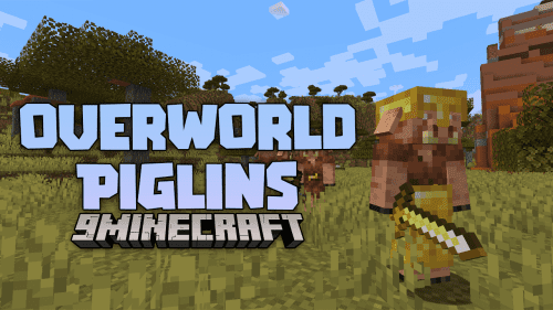 Overworld Piglins Mod (1.21, 1.20.1) – Bringing Piglins to the Overworld Thumbnail
