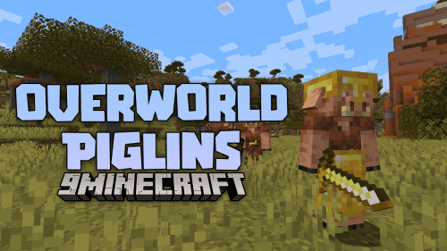 Overworld Piglins Mod (1.21.1, 1.20.1) – Bringing Piglins to the Overworld Thumbnail