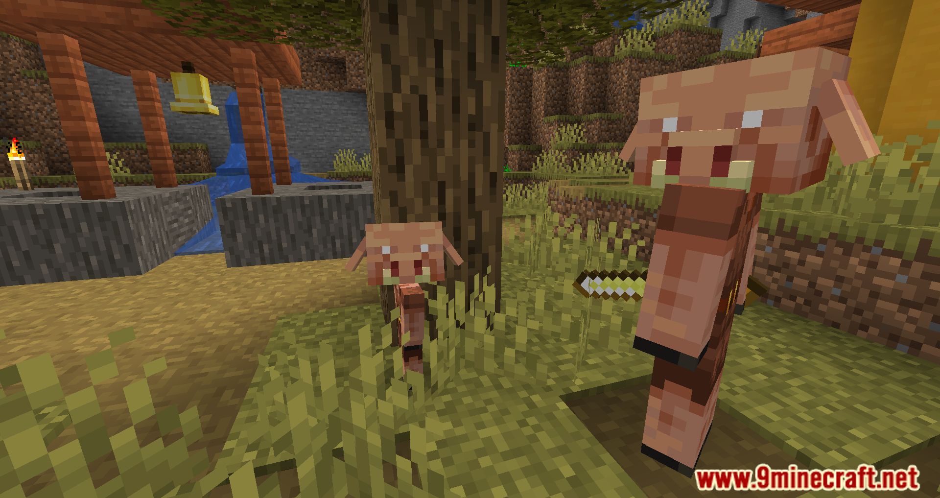 Overworld Piglins Mod (1.21, 1.20.1) - Bringing Piglins to the Overworld 7