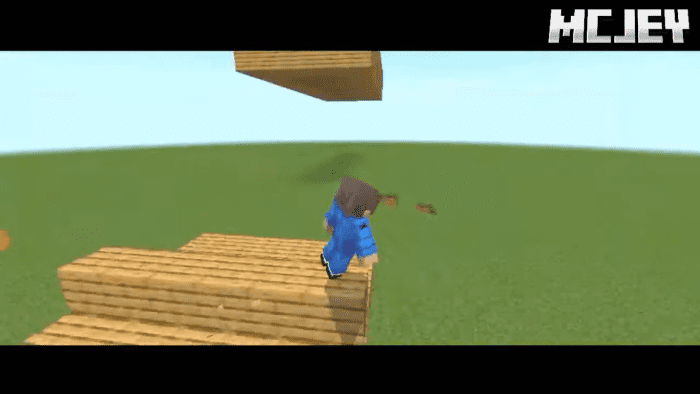 Parkour Animations Addon (1.20, 1.19) - MCPE/Bedrock Mod 16