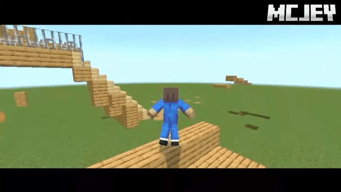 Parkour Animations Addon (1.20, 1.19) - MCPE/Bedrock Mod 17