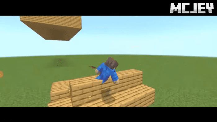 Parkour Animations Addon (1.20, 1.19) - MCPE/Bedrock Mod 20