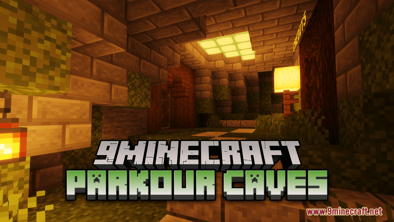 Parkour Caves Map (1.21.1, 1.20.1) - Subterranean Parkour 1