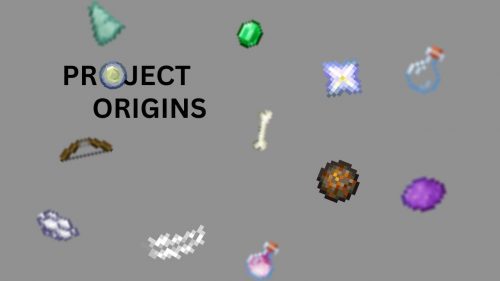Project Origins Addon (1.20) – MCPE/Bedrock Mod Thumbnail