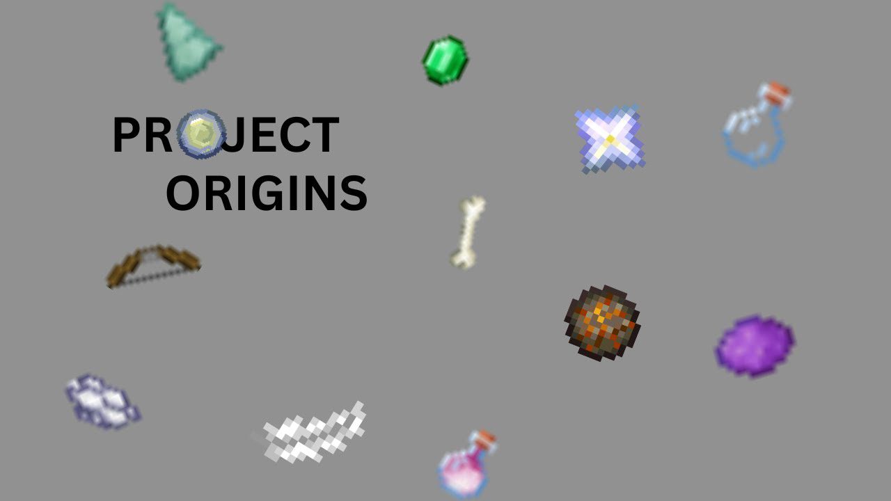 Project Origins Addon (1.20) - MCPE/Bedrock Mod 1