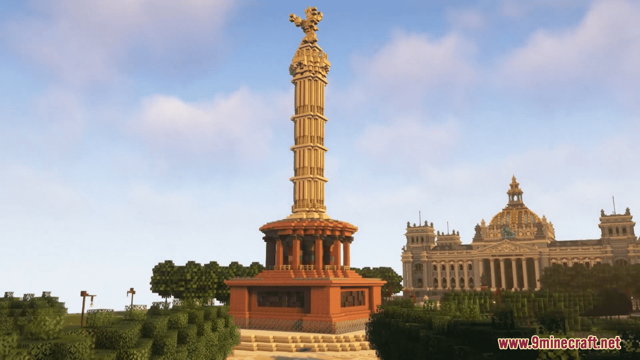 Reichstag Building Map (1.21.1, 1.20.1) - A Historical Minecraft Replica 3