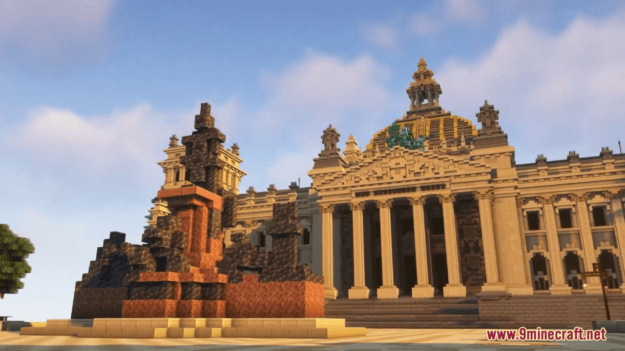 Reichstag Building Map (1.21.1, 1.20.1) - A Historical Minecraft Replica 6