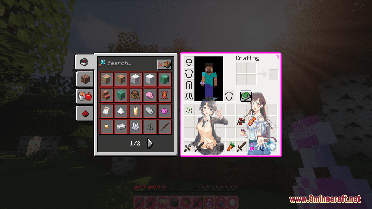 Rent A Girlfriend Custom GUI Resource Pack (1.20.6, 1.20.1) - Texture Pack 10