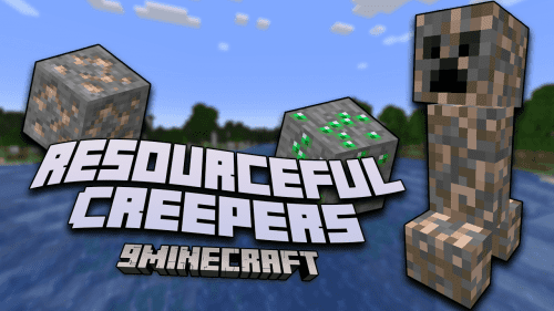 Resourceful Creepers Mod (1.19.1, 1.18.2) – A Boom of Resources! Thumbnail