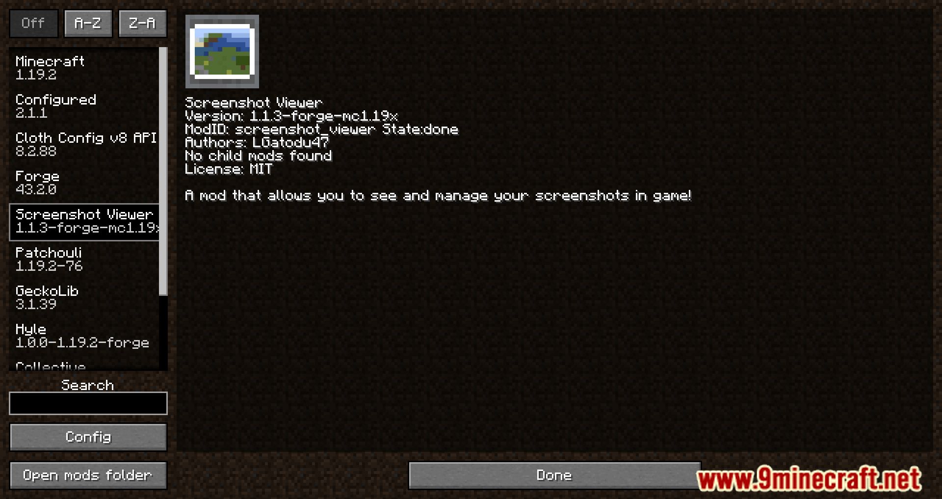 Screenshot Viewer Mod (1.20.4, 1.19.4) - Relive Your Minecraft Adventures 2