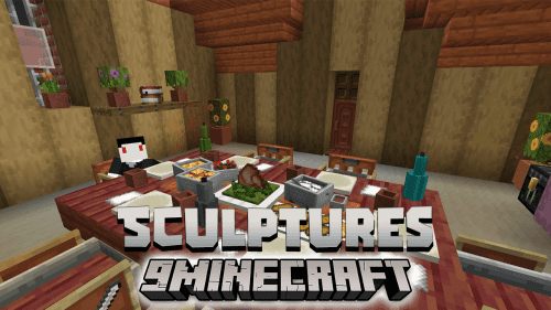 Sculptures Data Pack (1.20.2, 1.19.4) – Shape Your Minecraft World! Thumbnail