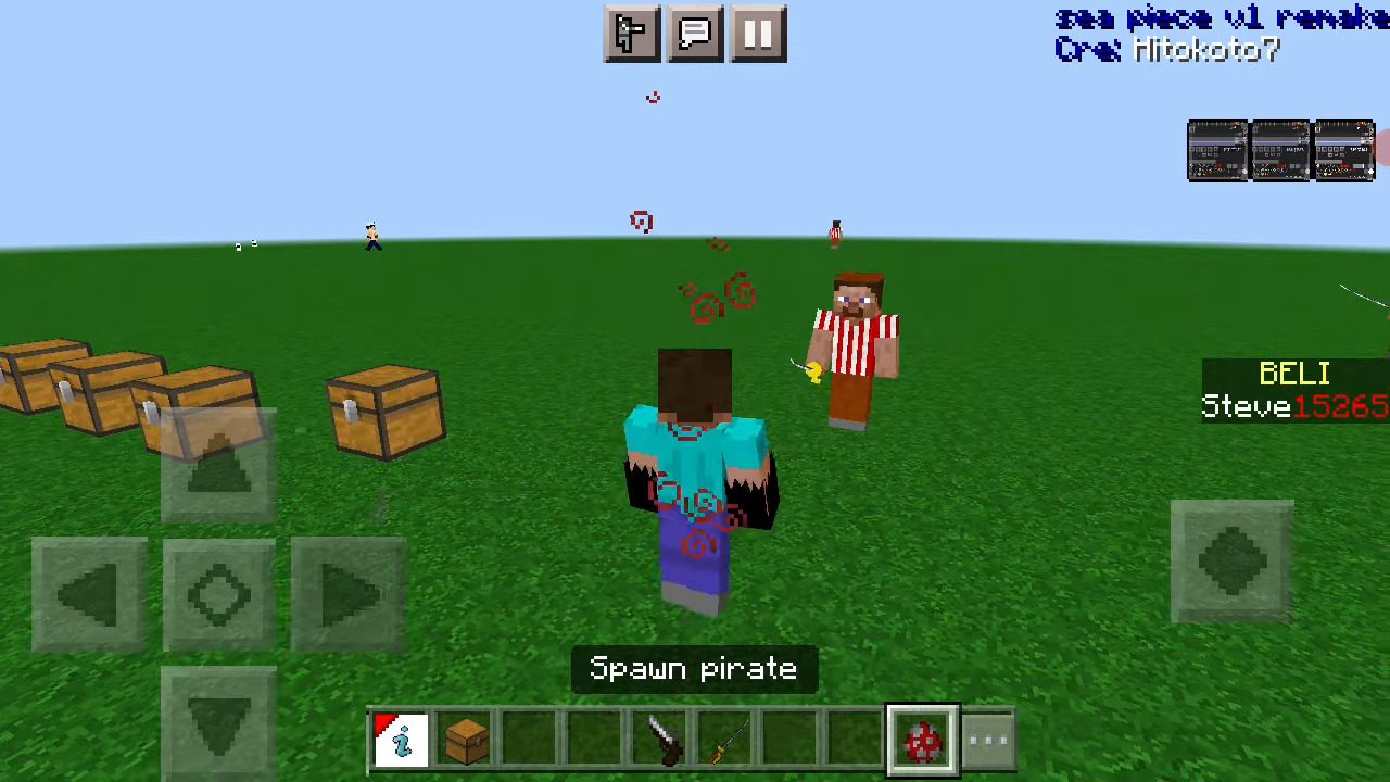 Sea Piece Addon (1.20, 1.19) - MCPE/Bedrock OnePiece Mod 14