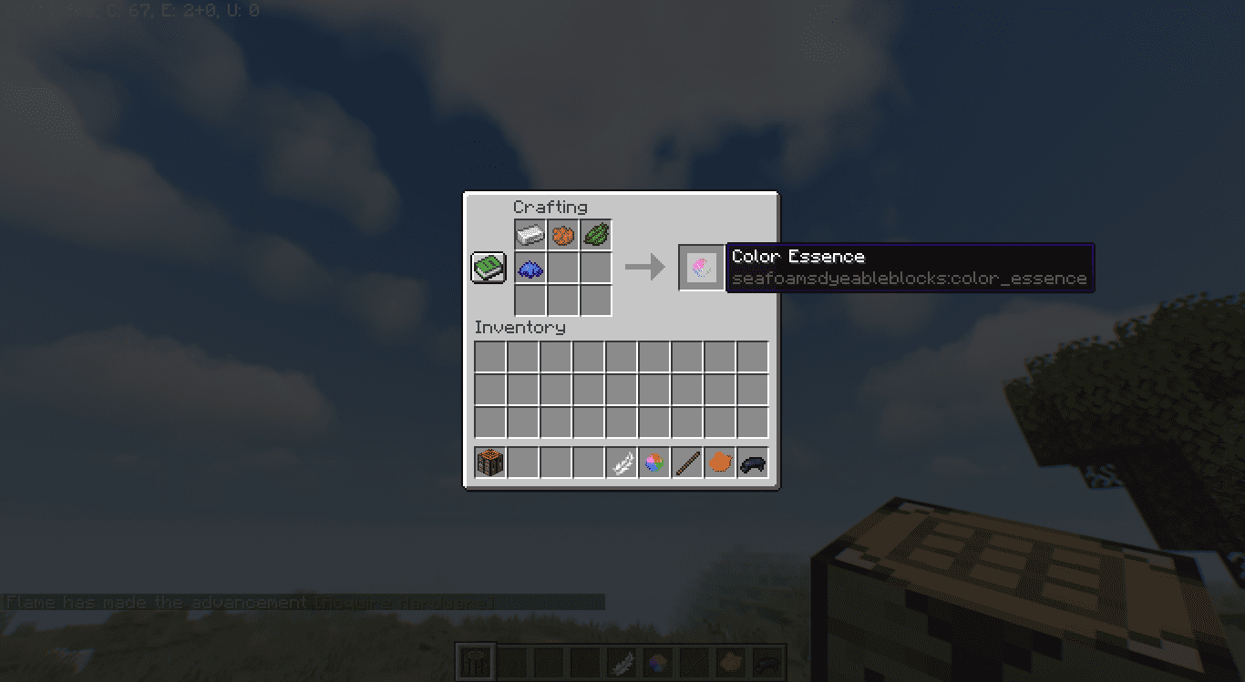 Seafoam's Dyeable Blocks Mod (1.20, 1.19.4)- Paintbrushes and Colored Blocks 2