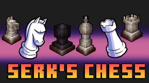 Serk’s Chess Addon (1.20) – MCPE/Bedrock Mod Thumbnail