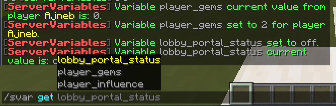 Server Variables Plugin (1.21.1, 1.20.1) – Spigot 2