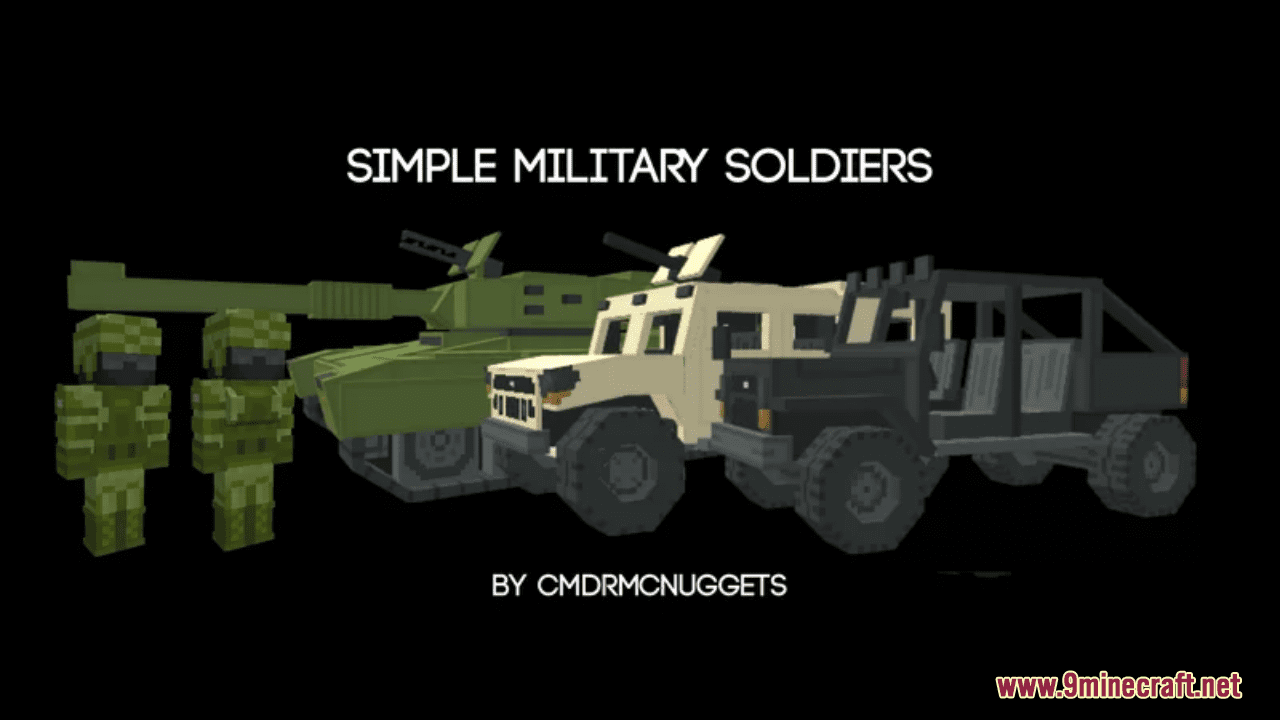 Simple Military Soldiers Resource Pack (1.20.6, 1.20.1) - Texture Pack 1