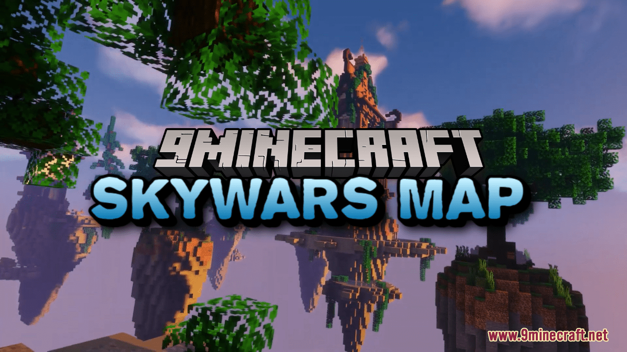 Skywars Map (1.21.1, 1.20.1) - War of Houses 1