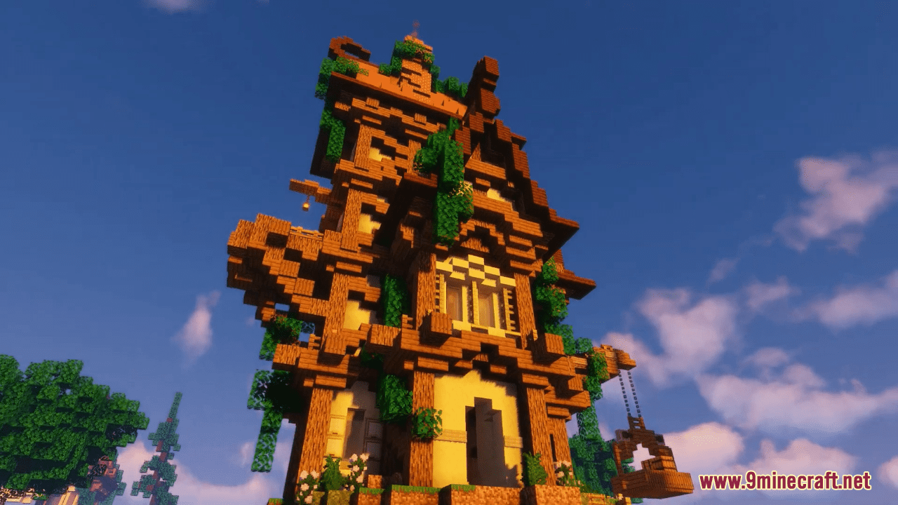 Skywars Map (1.21.1, 1.20.1) - War of Houses 3