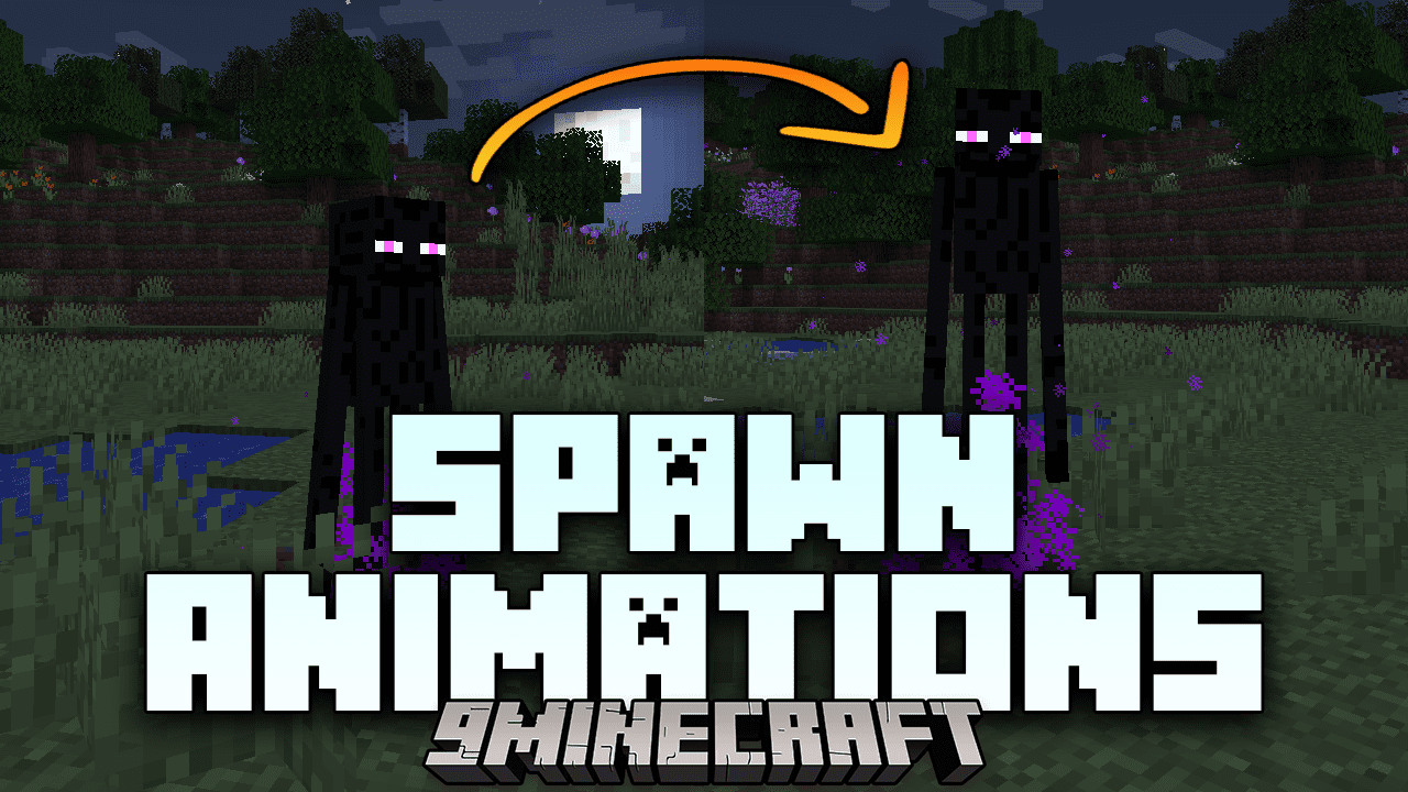 Spawn Animations Mod (1.20.4, 1.19.4) - Breathing Life Into The Unseen 1