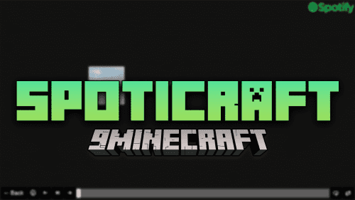 Spoticraft​ Mod (1.20, 1.19.4) – Spotify’s Symphony In Minecraft Thumbnail