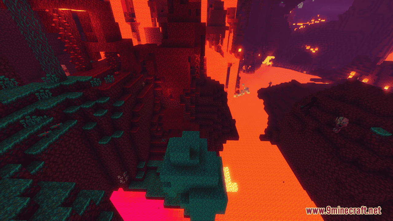 Spryzeen's Colorful Lava Resource Pack (1.20.6, 1.20.1) - Texture Pack 5