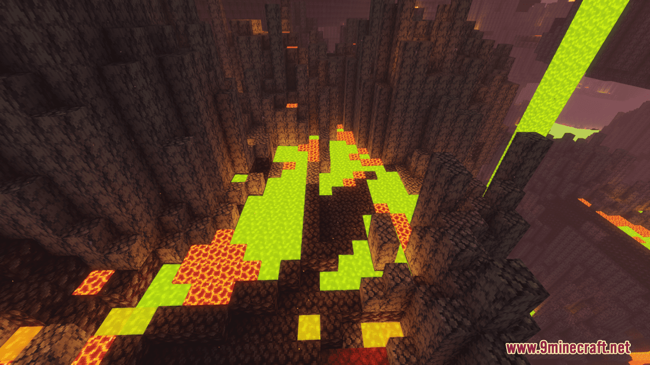 Spryzeen's Colorful Lava Resource Pack (1.20.6, 1.20.1) - Texture Pack 7