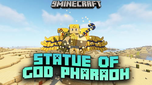 Statue Of God Pharaoh Mod (1.19.2) – Ancient Grandeur Meets Minecraft Thumbnail