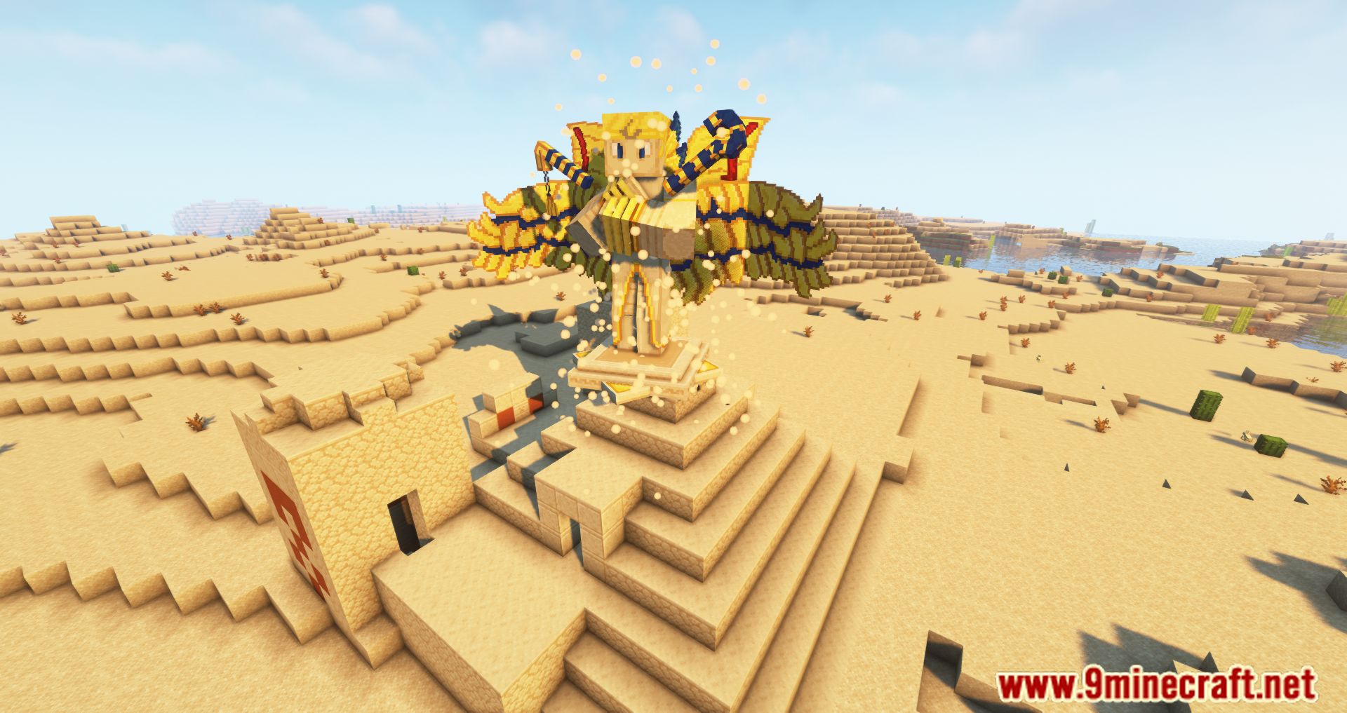 Statue Of God Pharaoh Mod (1.19.2) - Ancient Grandeur Meets Minecraft 6