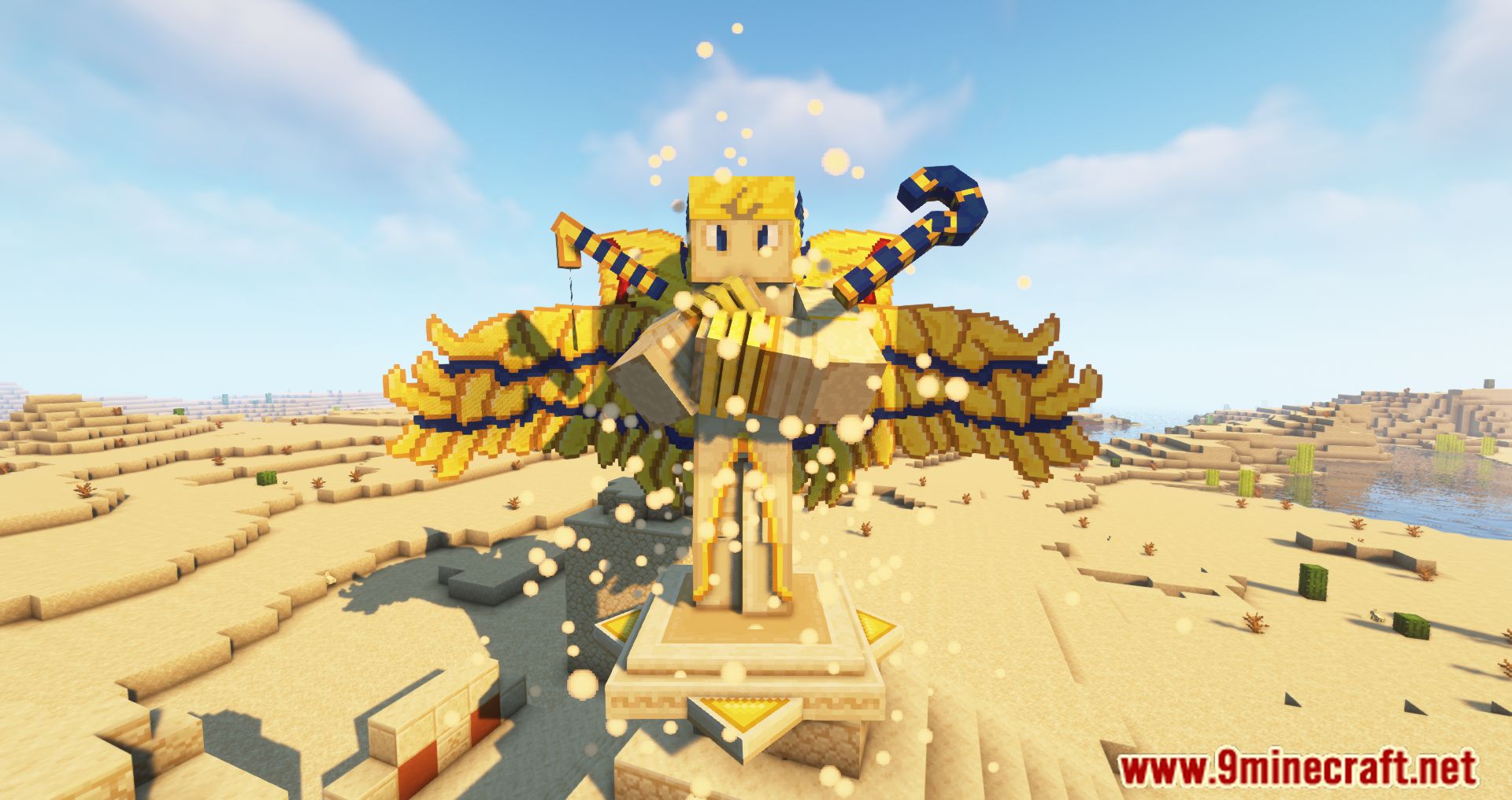 Statue Of God Pharaoh Mod (1.19.2) - Ancient Grandeur Meets Minecraft 8