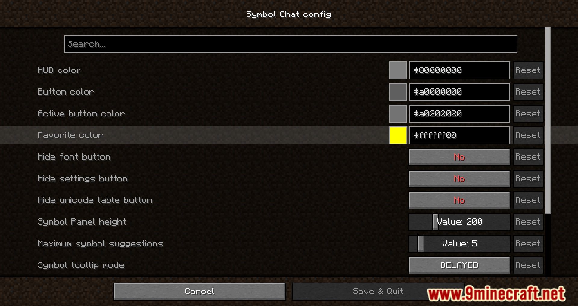 Symbol Chat Mod (1.20.4, 1.19.4) - Enhancing Minecraft Communication with Emojis 6