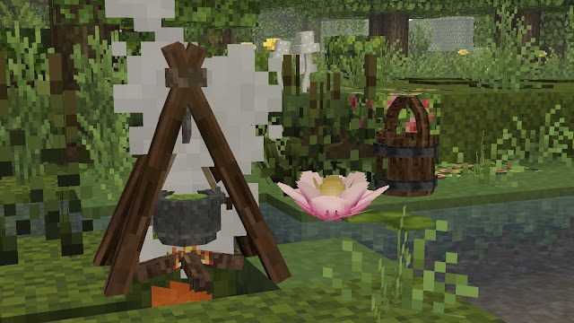 The FAYE Garden Decorations Pack Addon (1.20, 1.19) - MCPE/Bedrock Mod 6