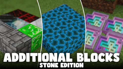 Additional Blocks: Stone Edition Mod (1.20.1, 1.19.4) – 100+ New Blocks Thumbnail