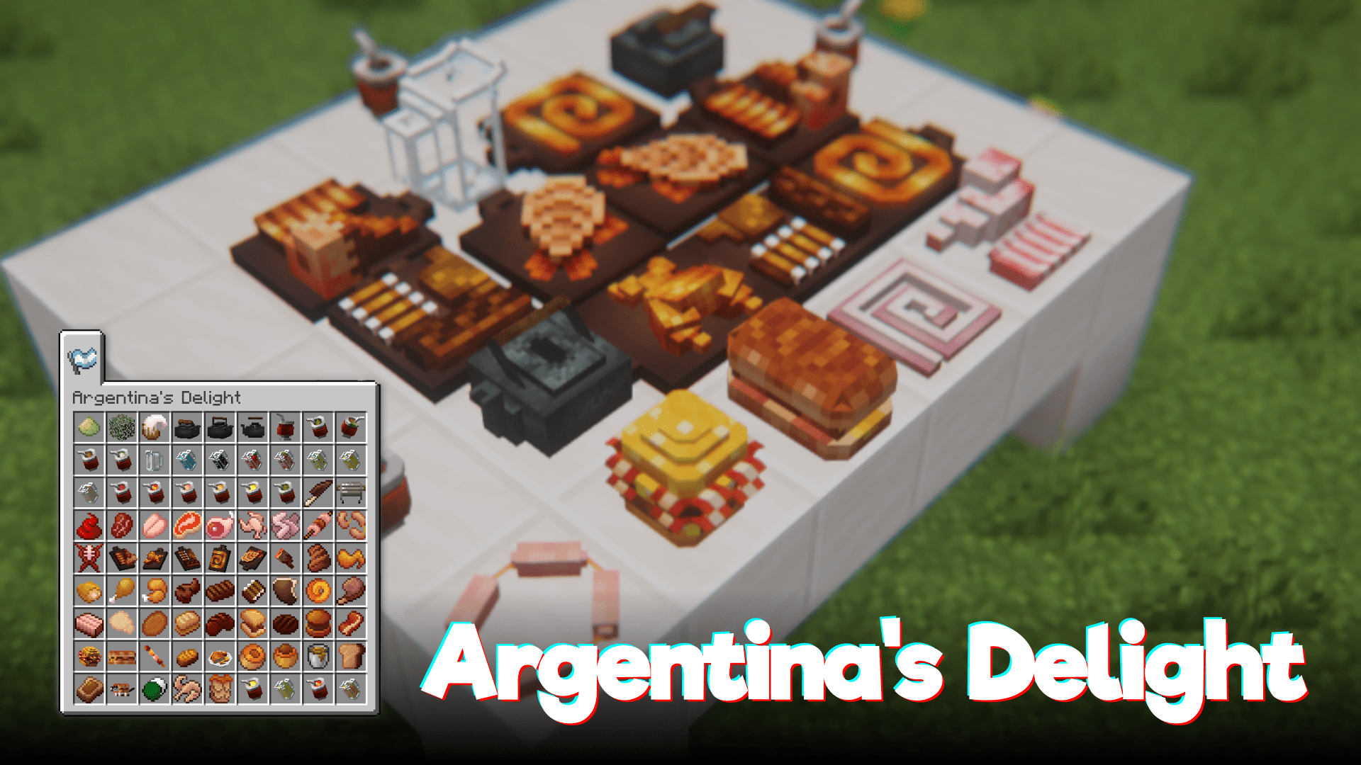 Argentina’s Delight Mod (1.20.1 1.19.4) - More Food and Plants 1