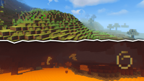 Forgiving World Mod (1.20.1, 1.19.4) – Stackable Dimensions Thumbnail