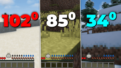 Homeostatic Mod (1.21.1, 1.20.1) – Ultrarealistic Temperature and Thirst Mechanics Thumbnail