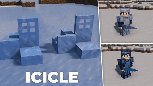 Icicle Mod (1.19.4) – Ice Gear and Decorations Thumbnail