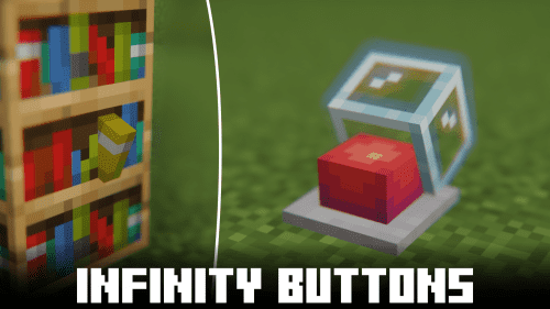 Infinity Buttons Mod (1.20.1, 1.19.3) – Special Buttons and Hidden Inputs Thumbnail