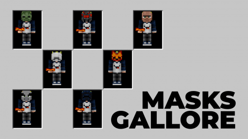 Masks Galore Mod (1.19.4, 1.19.2) – Masks with Superpowers Thumbnail