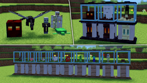 Multipart Machines: Grinding Mod (1.19.4, 1.18.2) – Mob Farms in a Block Thumbnail