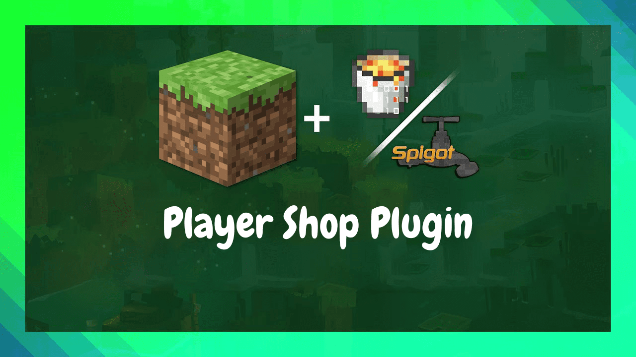 Player Shop Plugin (1.20.1, 1.19.4) – Spigot 1