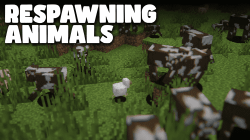 Respawing Animals Mod (1.21.1, 1.20.1) – Limitless Animal Spawning Thumbnail