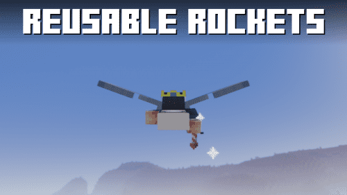 Reusable Rockets Mod (1.21.1, 1.20.1) – Recharge Rockets with Gunpowder Thumbnail