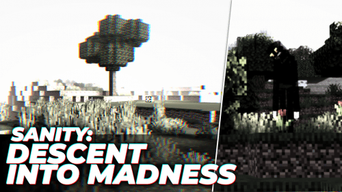 Sanity: Descent into Madness Mod (1.20.1, 1.19.4) – Deteriorating Player Mental Health Thumbnail