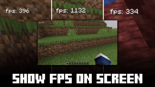 Show FPS On Screen Mod (1.20.1, 1.18.2) – In Game Framerate Viewer Thumbnail