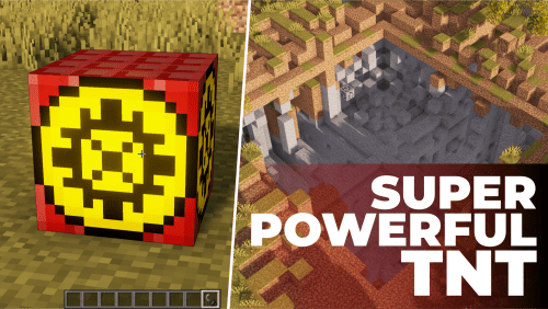 Super Powerful TNT Mod (1.19.4) – Nukes and Landmines Thumbnail