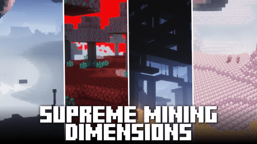 Supreme Mining Dimensions Mod (1.20.1, 1.19.4) – Fake Dimensions Thumbnail