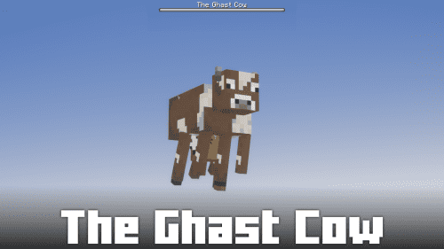 The Ghast Cow Mod (1.21.1, 1.20.1) – Ghast & Cow Intermixed Boss Mob Thumbnail